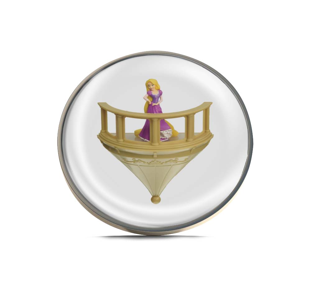 Disney Princess Rapunzel Balcony Limited Edition Lapel Pin Exclusive Metal Brooch Badge Accessories For Backpack, Clothes, Hats | Cute Gifts and Collectibles