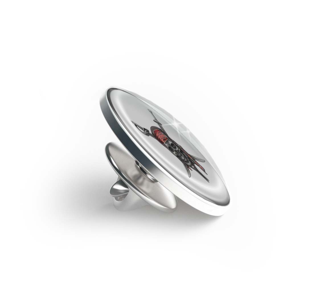 Pirate Emblem Limited Edition Lapel Pin Exclusive Metal Brooch Badge Accessories For Backpack, Clothes, Hats | Cute Gifts and Collectibles