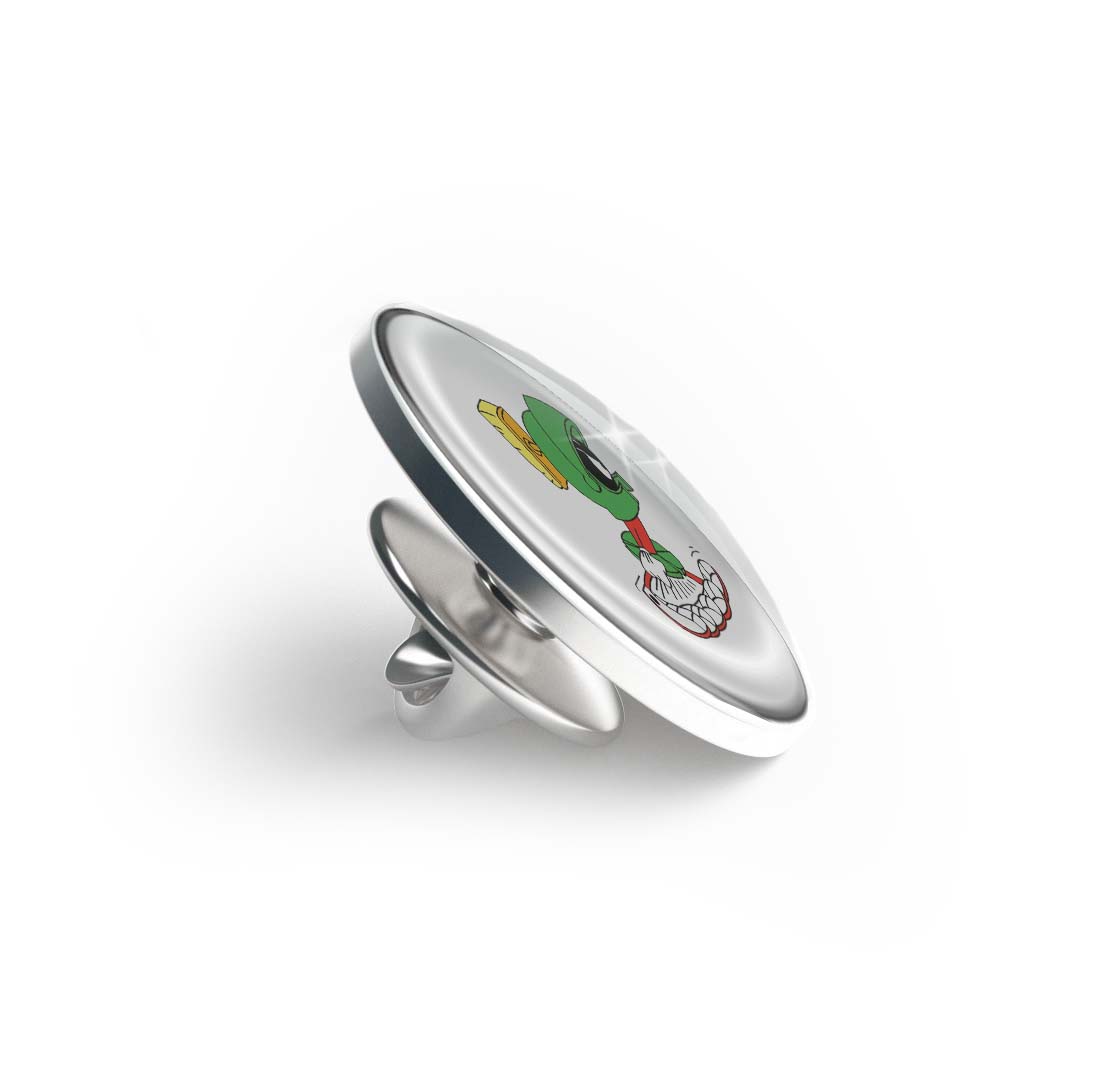 Marvin The Martian Runing Limited Edition Lapel Pin Exclusive Metal Brooch Badge Accessories For Backpack, Clothes, Hats | Cute Gifts and Collectibles