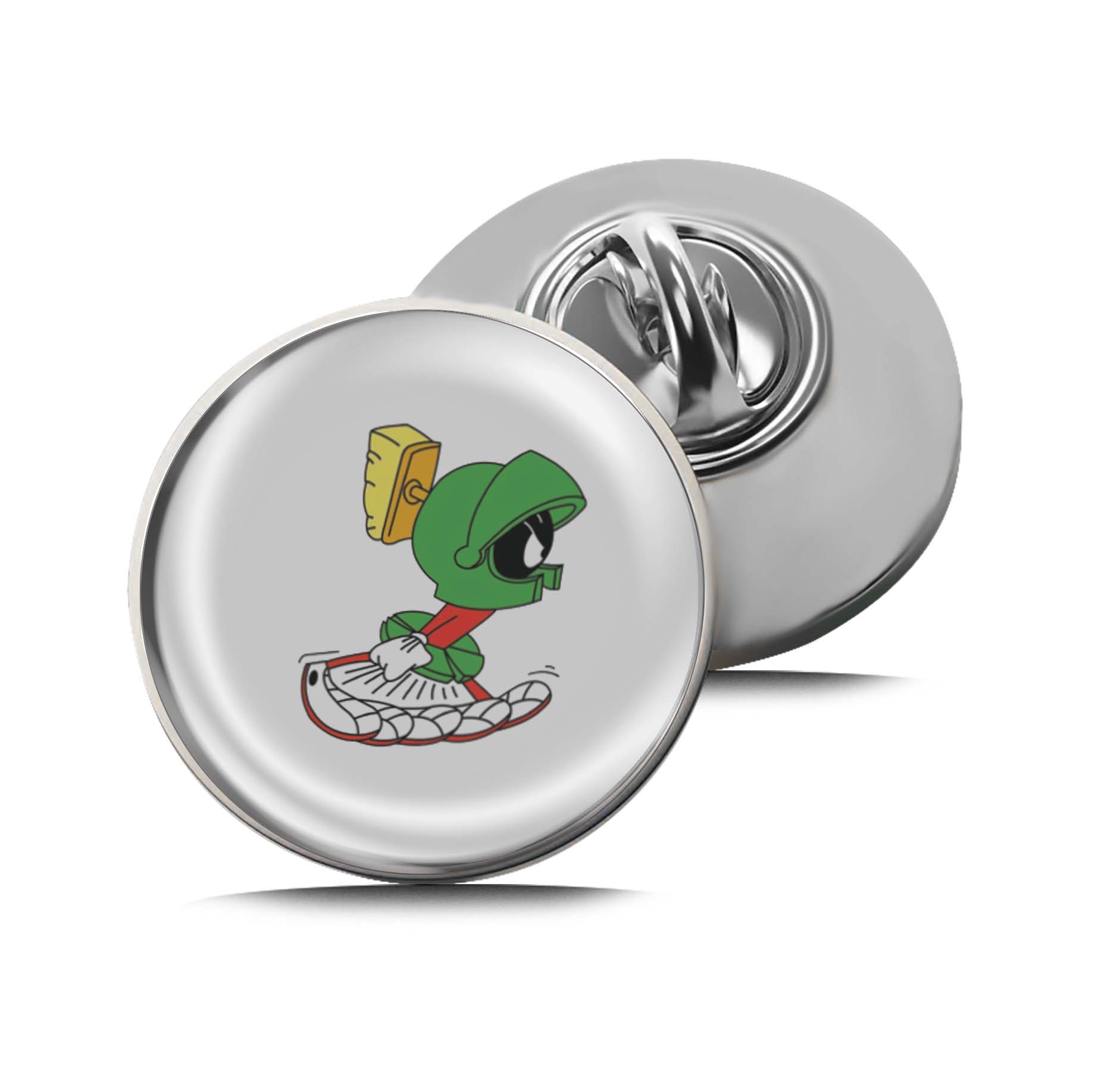 Marvin The Martian Runing Limited Edition Lapel Pin Exclusive Metal Brooch Badge Accessories For Backpack, Clothes, Hats | Cute Gifts and Collectibles
