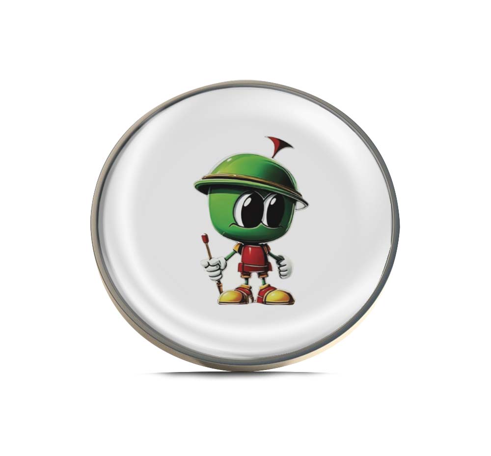 Marvin the Martian Limited Edition Lapel Pin Exclusive Metal Brooch Badge Accessories For Backpack, Clothes, Hats | Cute Gifts and Collectibles