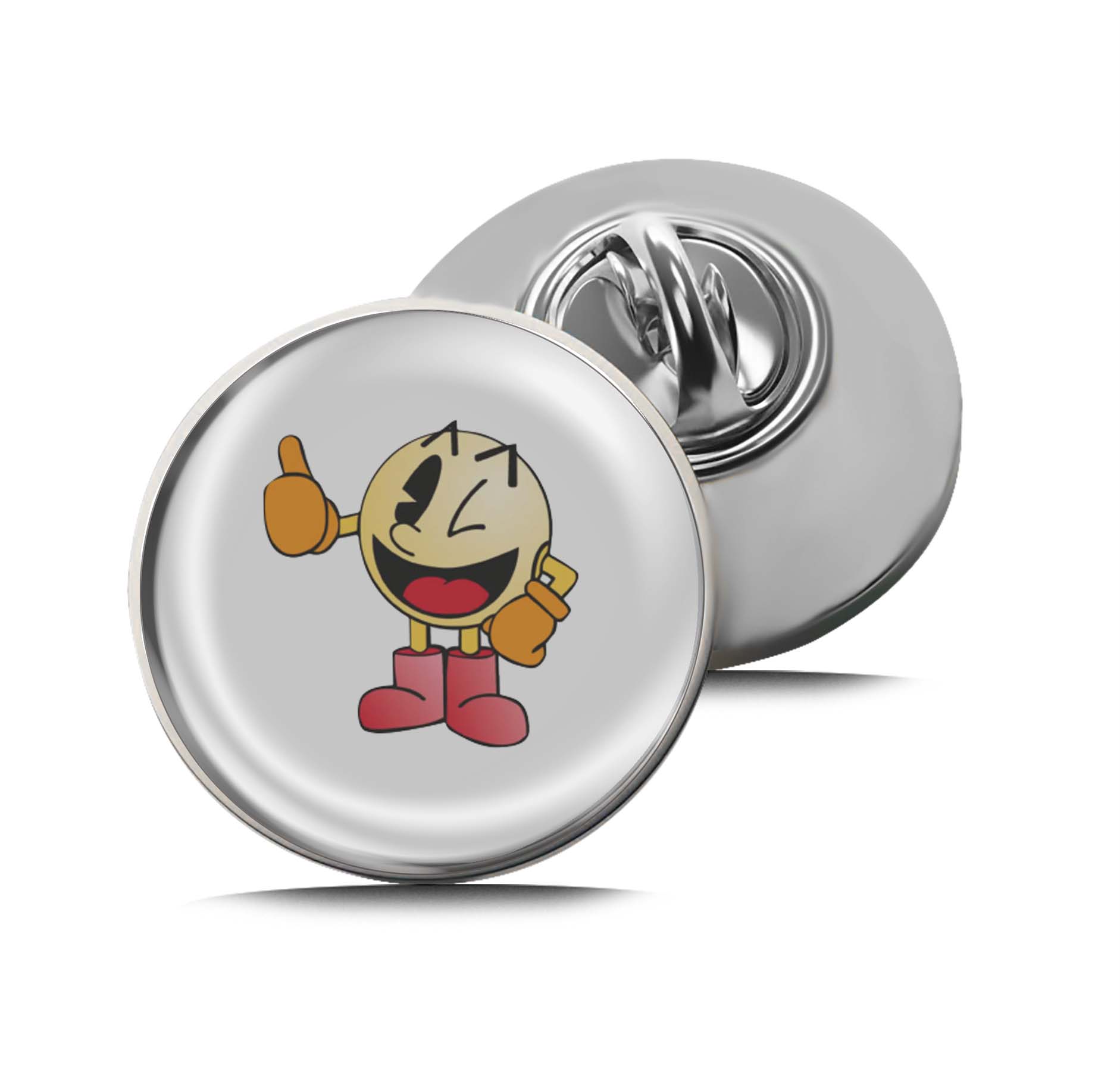 Pac-Man (character) Limited Edition Lapel Pin Exclusive Metal Brooch Badge Accessories For Backpack, Clothes, Hats | Cute Gifts and Collectibles