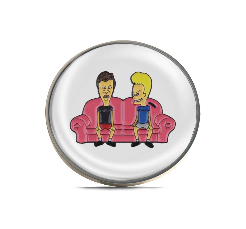 Beavis and Butt-Head Limited Edition Lapel Pin Exclusive Metal Brooch Badge Accessories For Backpack, Clothes, Hats | Cute Gifts and Collectibles