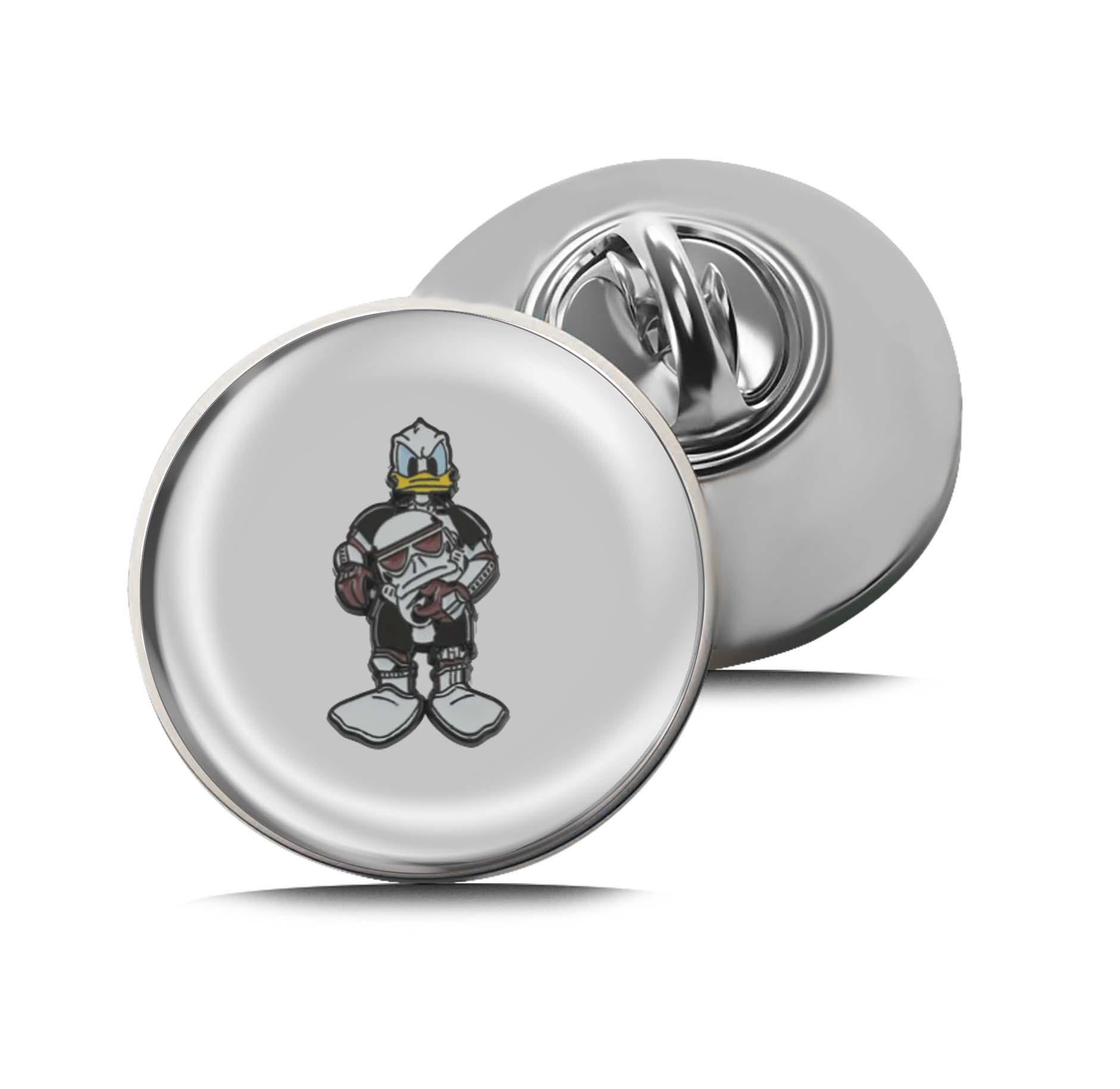 Donald Duck Stormtrooper Limited Edition Lapel Pin Exclusive Metal Brooch Badge Accessories For Backpack, Clothes, Hats | Cute Gifts and Collectibles