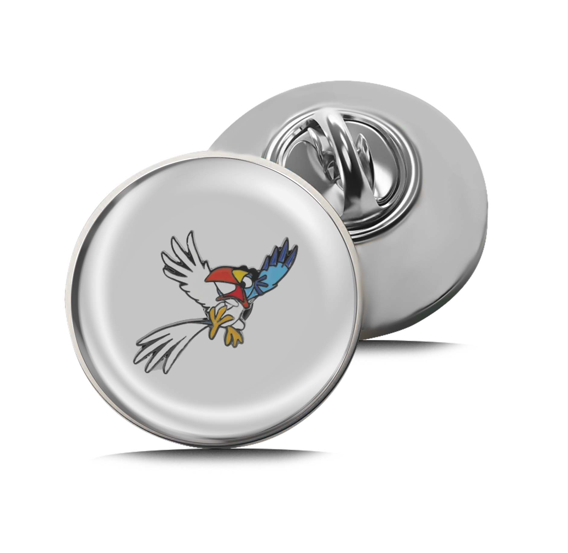 The Lion King - Zazu Flying Limited Edition Lapel Pin Exclusive Metal Brooch Badge Accessories For Backpack, Clothes, Hats | Cute Gifts and Collectibles