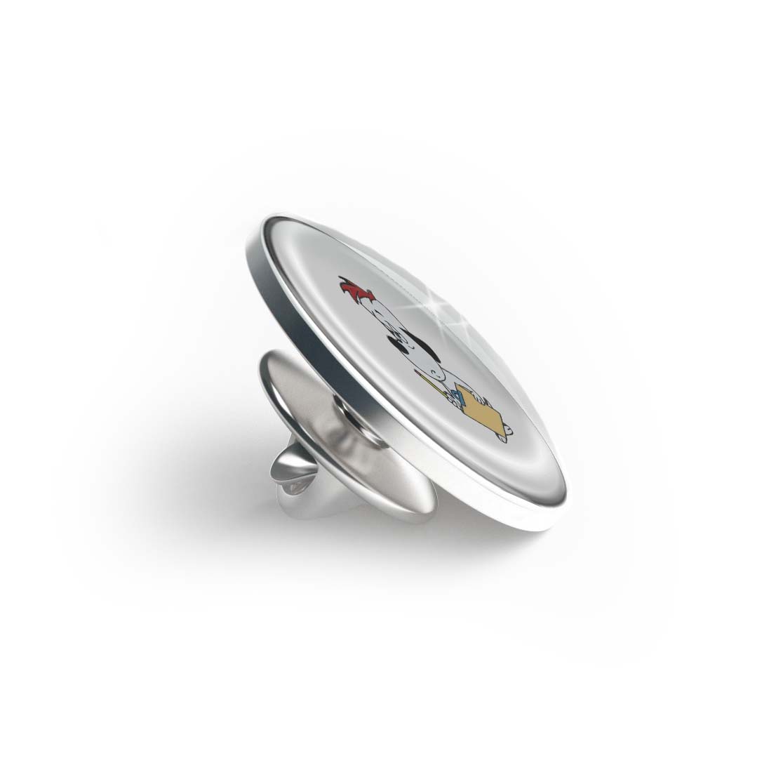 Droopy the Dog Limited Edition Lapel Pin Exclusive Metal Brooch Badge Accessories For Backpack, Clothes, Hats | Cute Gifts and Collectibles