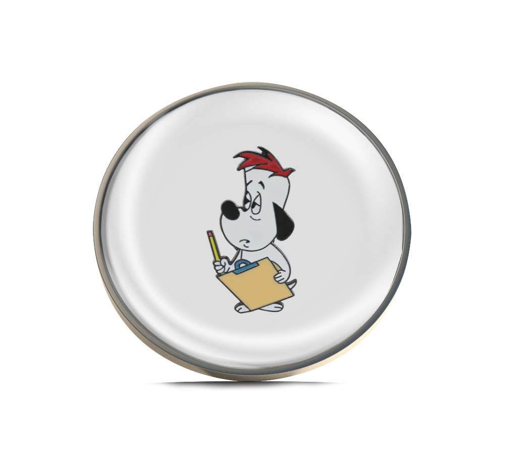 Droopy the Dog Limited Edition Lapel Pin Exclusive Metal Brooch Badge Accessories For Backpack, Clothes, Hats | Cute Gifts and Collectibles