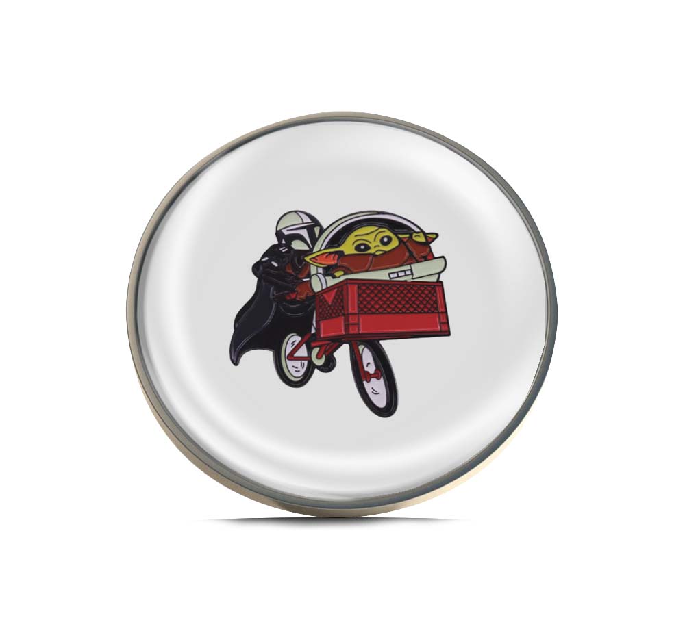 The Mandalorian Baby Yoda Limited Edition Lapel Pin Exclusive Metal Brooch Badge Accessories For Backpack, Clothes, Hats | Cute Gifts and Collectibles