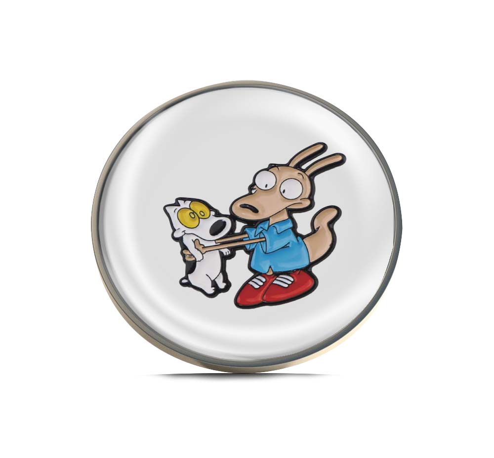 Rocko's Modern Life Limited Edition Lapel Pin Exclusive Metal Brooch Badge Accessories For Backpack, Clothes, Hats | Cute Gifts and Collectibles