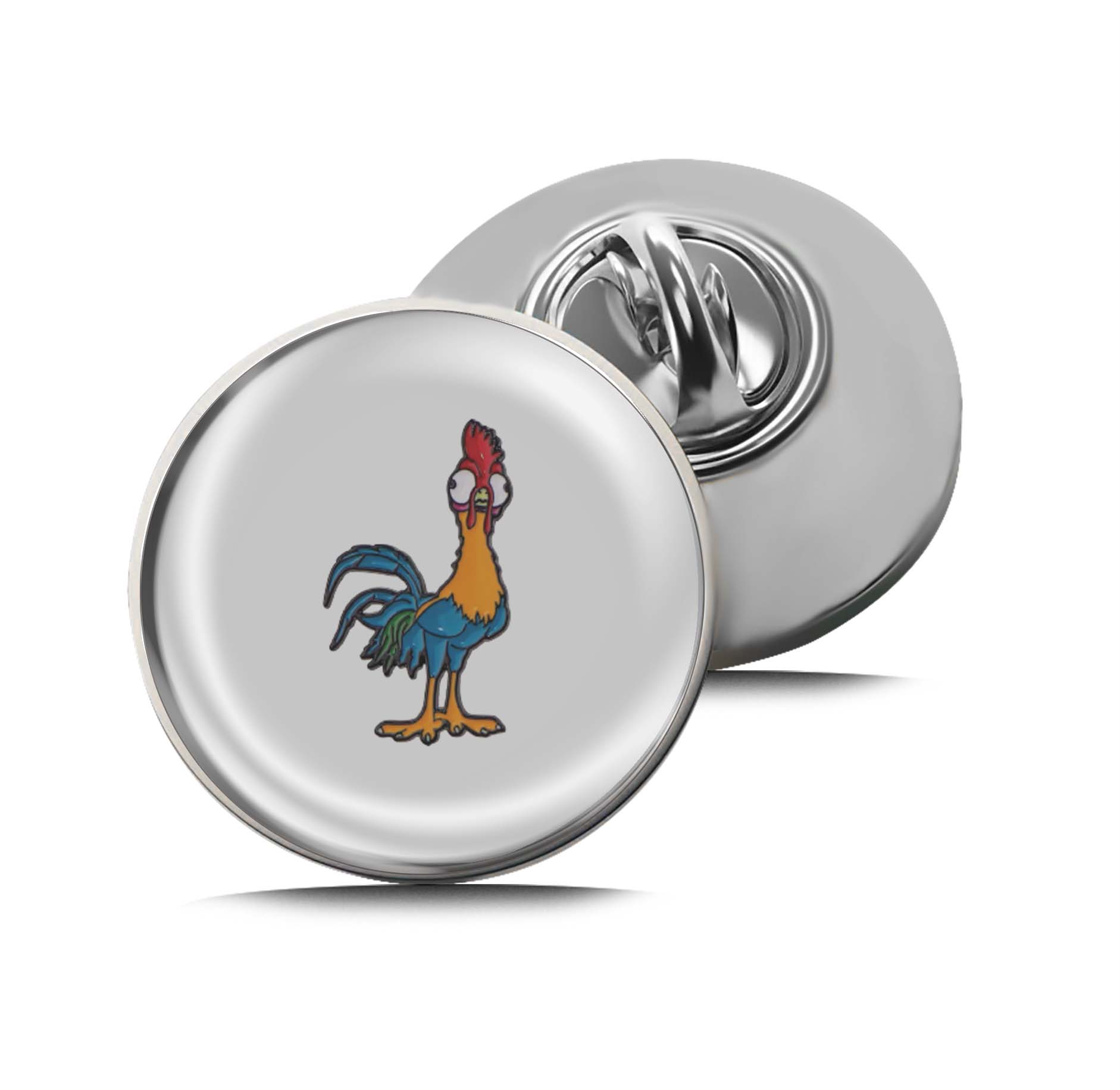 Hei Hei the Rooster Limited Edition Lapel Pin Exclusive Metal Brooch Badge Accessories For Backpack, Clothes, Hats | Cute Gifts and Collectibles
