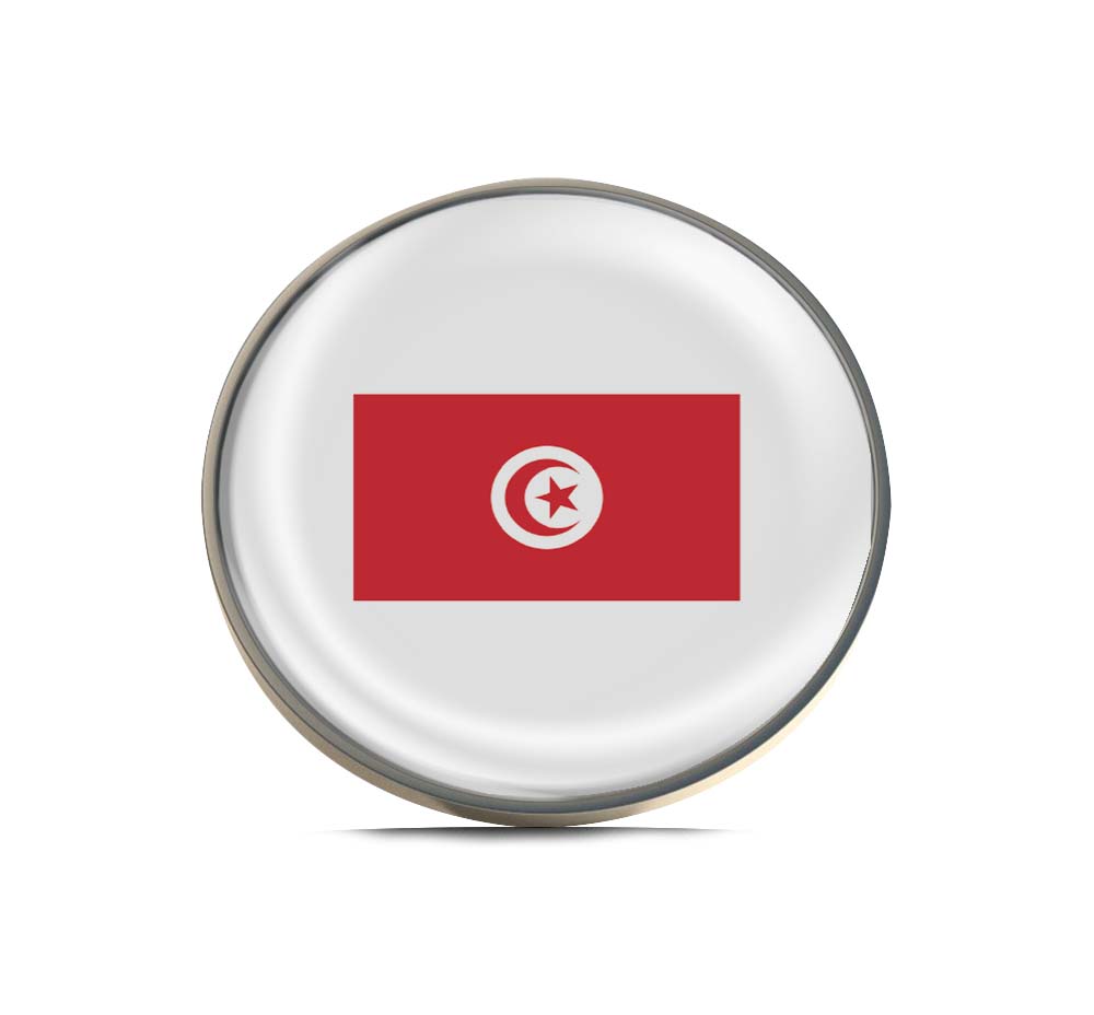Flag of Tunisia Limited Edition Lapel Pin Exclusive Metal Brooch Badge Accessories For Backpack, Clothes, Hats | Cute Gifts and Collectibles