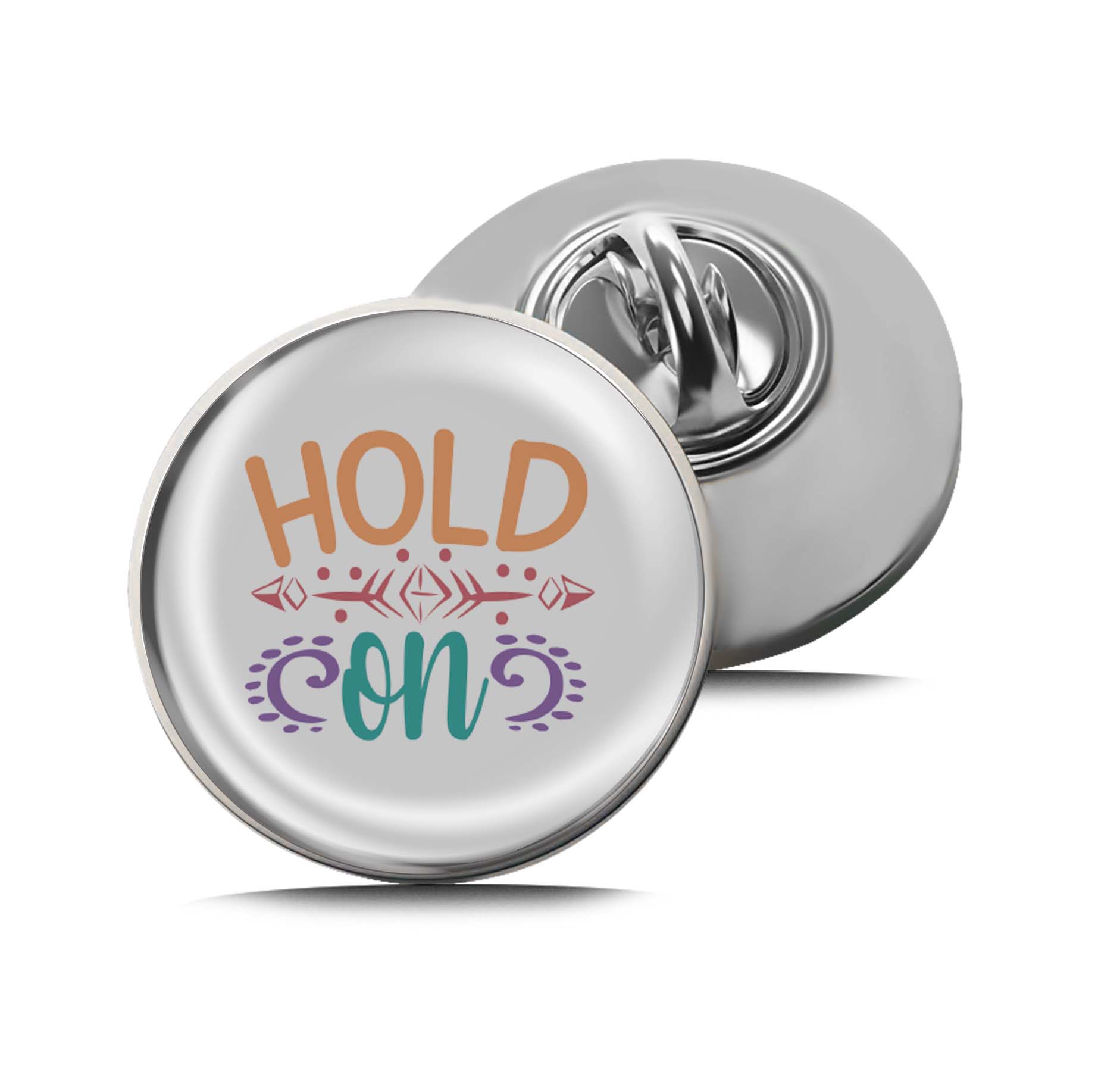 Hold On Limited Edition Lapel Pin Exclusive Metal Brooch Badge Accessories For Backpack, Clothes, Hats | Cute Gifts and Collectibles