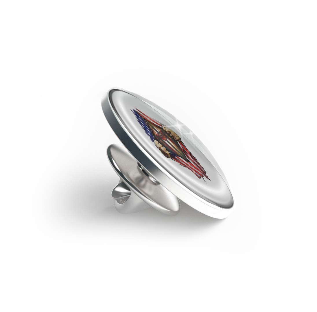 American Flag with Cross Limited Edition Lapel Pin Exclusive Metal Brooch Badge Accessories For Backpack, Clothes, Hats | Cute Gifts and Collectibles