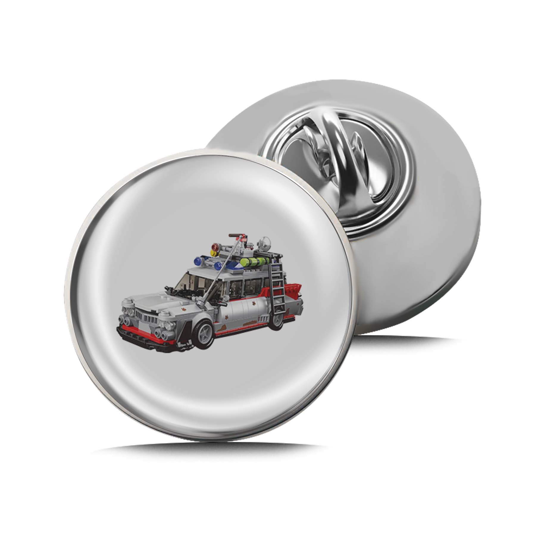 Ghost Busters Car Limited Edition Lapel Pin Exclusive Metal Brooch Badge Accessories For Backpack, Clothes, Hats | Cute Gifts and Collectibles