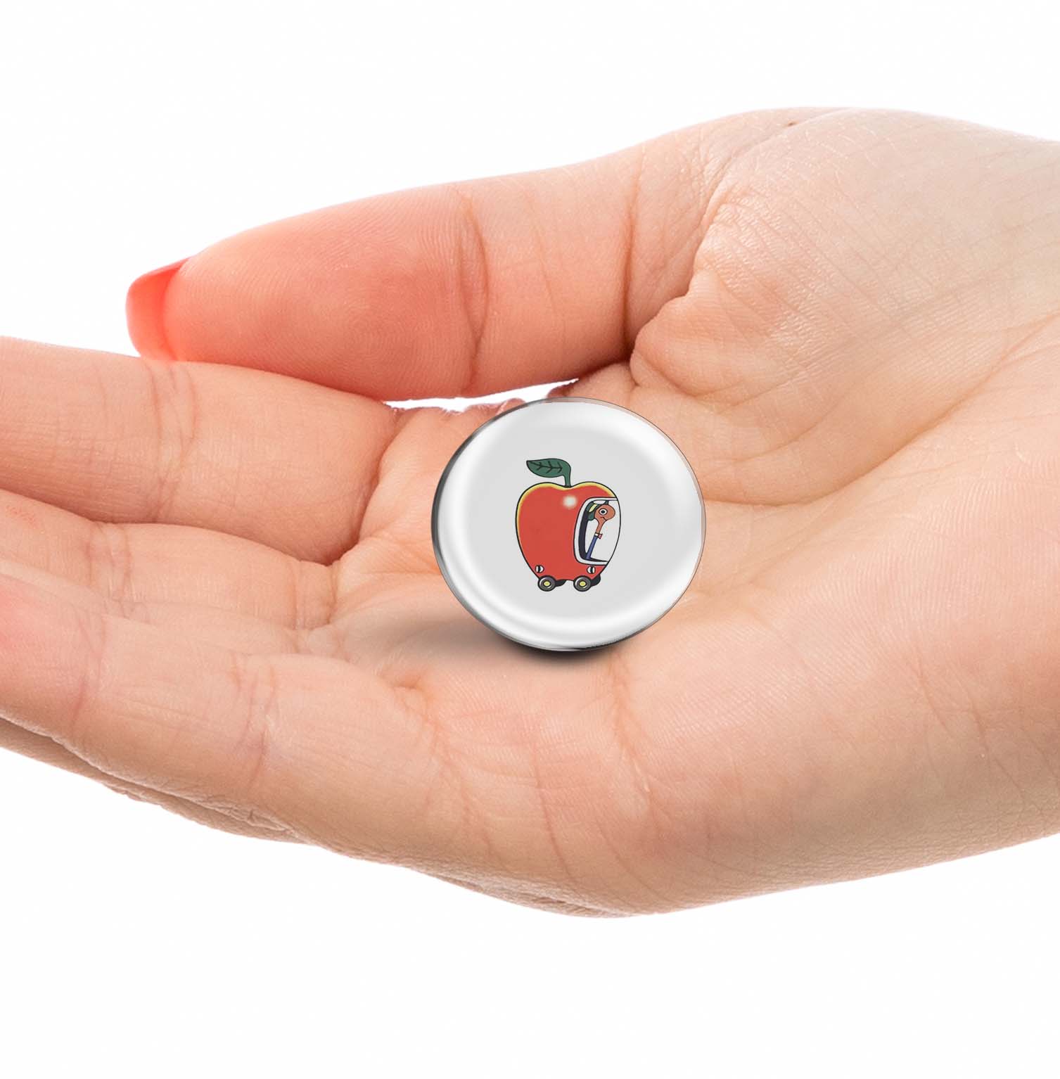 Apple Car Limited Edition Lapel Pin Exclusive Metal Brooch Badge Accessories For Backpack, Clothes, Hats | Cute Gifts and Collectibles