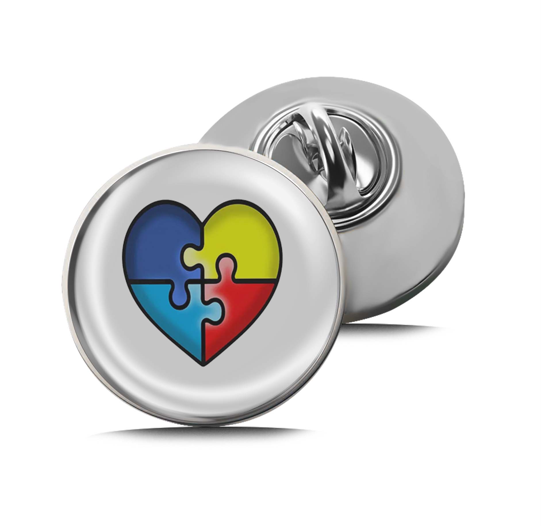 Autism Heart Limited Edition Lapel Pin Exclusive Metal Brooch Badge Accessories For Backpack, Clothes, Hats | Cute Gifts and Collectibles