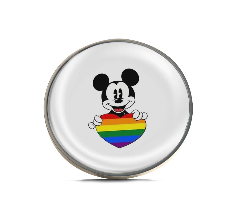 Mickey Mouse Love Limited Edition Lapel Pin Exclusive Metal Brooch Badge Accessories For Backpack, Clothes, Hats | Cute Gifts and Collectibles