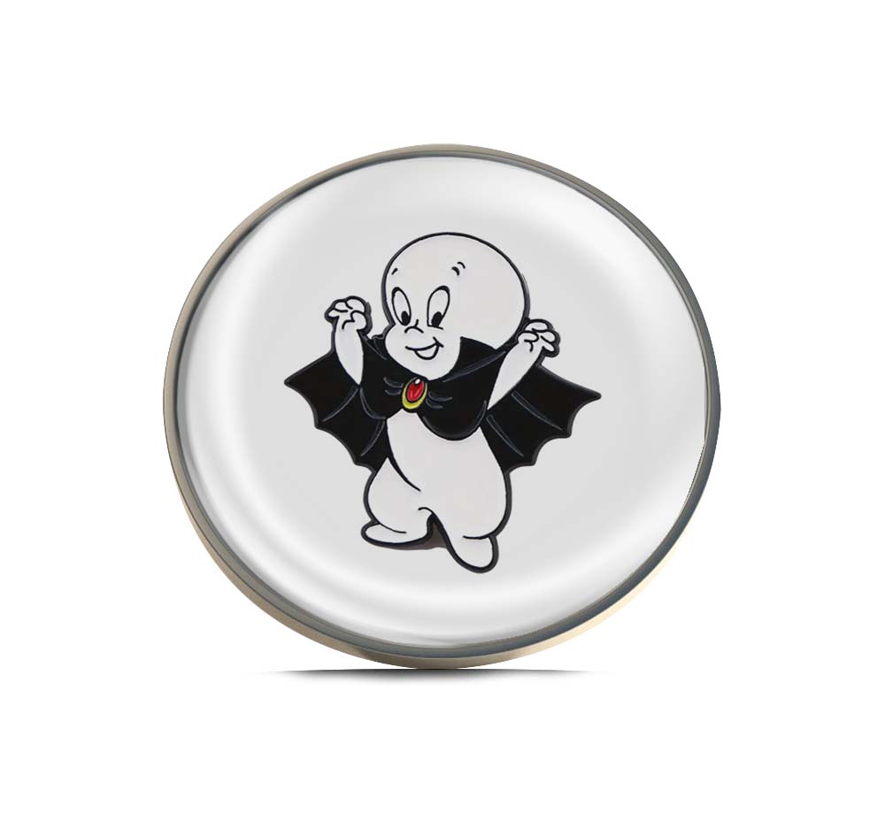 Casper in Dracula Costume Limited Edition Lapel Pin Exclusive Metal Brooch Badge Accessories For Backpack, Clothes, Hats | Cute Gifts and Collectibles