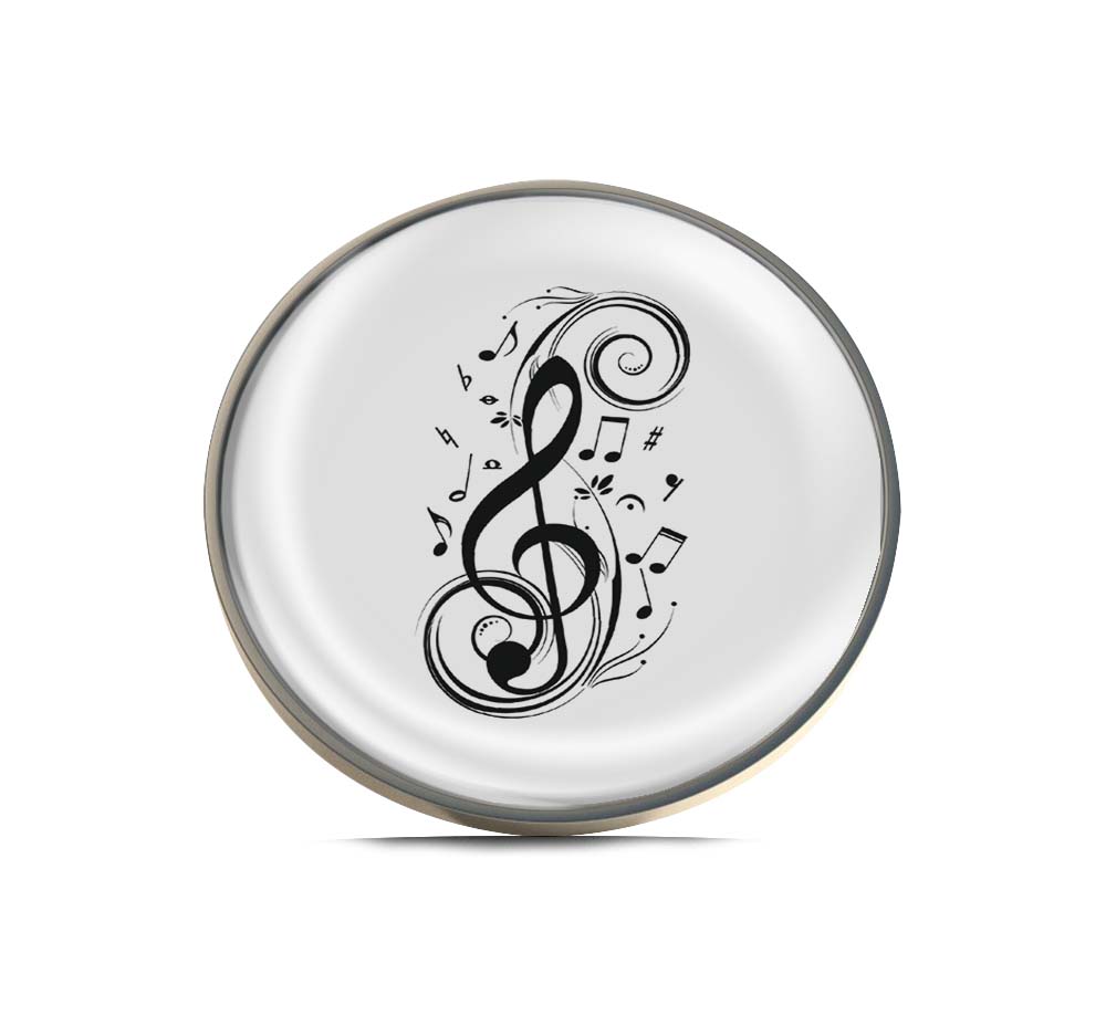 Treble clef Limited Edition Lapel Pin Exclusive Metal Brooch Badge Accessories For Backpack, Clothes, Hats | Cute Gifts and Collectibles