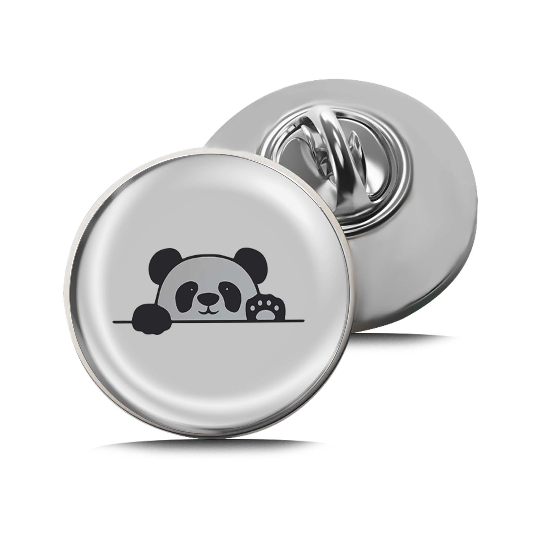 Cute Panda Face Limited Edition Lapel Pin Exclusive Metal Brooch Badge Accessories For Backpack, Clothes, Hats | Cute Gifts and Collectibles