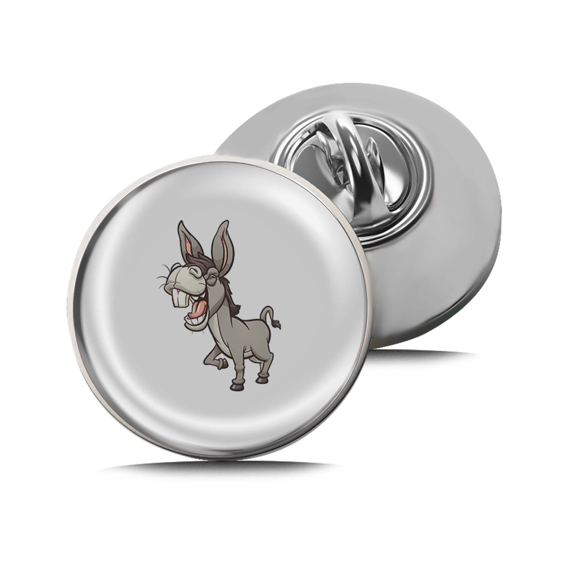Laughing Donkey Limited Edition Lapel Pin Exclusive Metal Brooch Badge Accessories For Backpack, Clothes, Hats | Cute Gifts and Collectibles