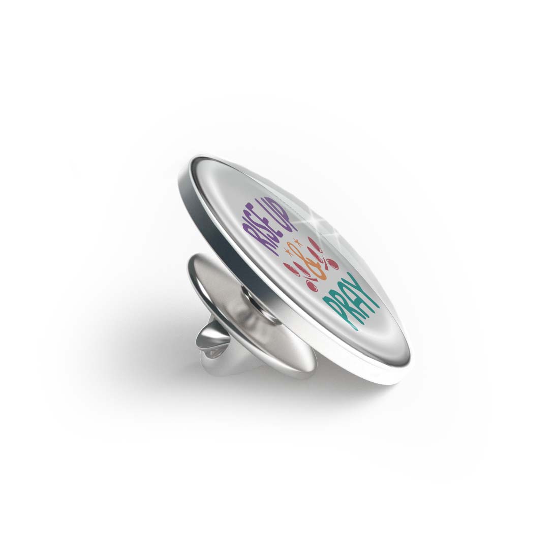 Rise up and pray Limited Edition Lapel Pin Exclusive Metal Brooch Badge Accessories For Backpack, Clothes, Hats | Cute Gifts and Collectibles