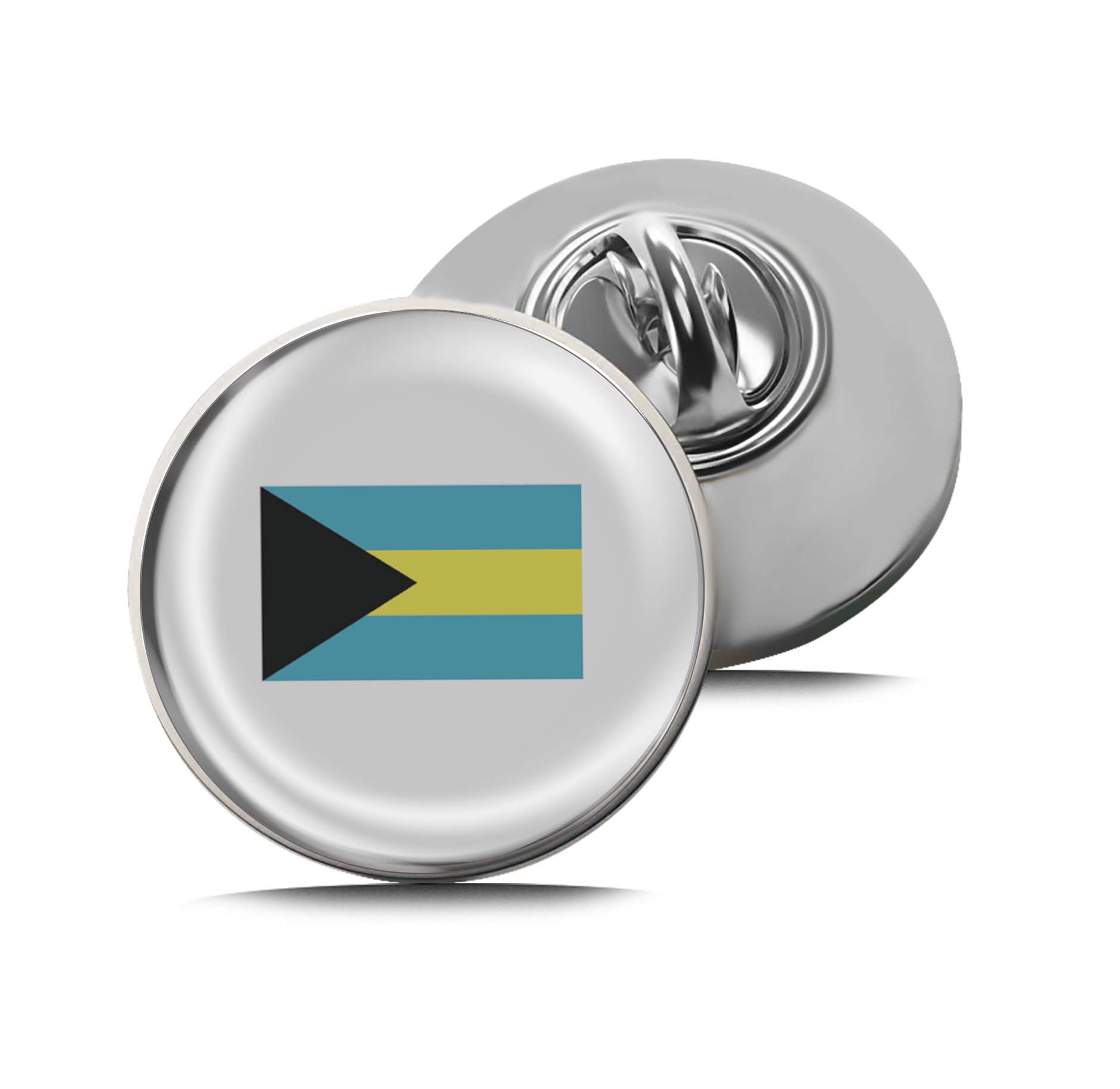 Flag of the Bahamas Limited Edition Lapel Pin Exclusive Metal Brooch Badge Accessories For Backpack, Clothes, Hats | Cute Gifts and Collectibles