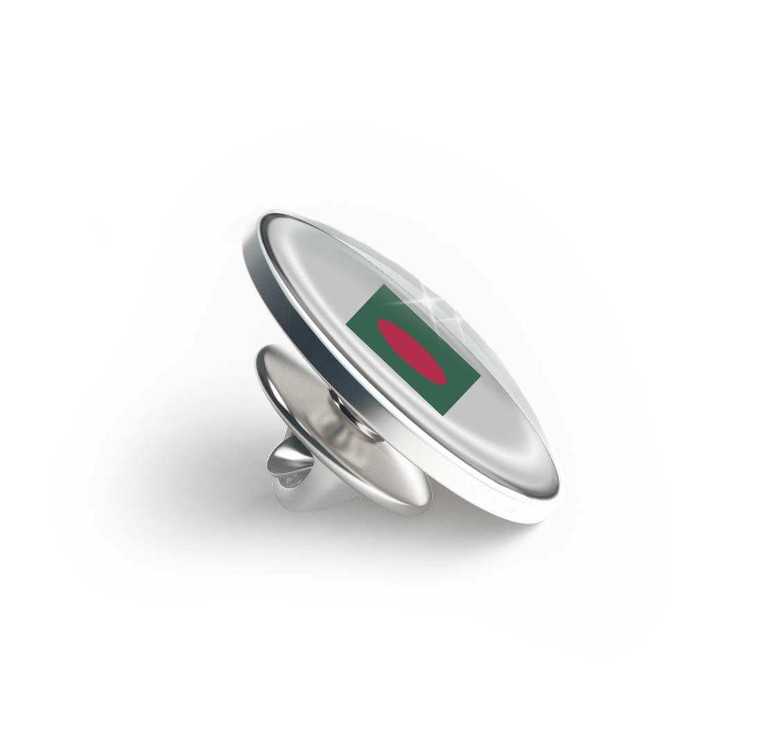 Flag of Bangladesh Limited Edition Lapel Pin Exclusive Metal Brooch Badge Accessories For Backpack, Clothes, Hats | Cute Gifts and Collectibles