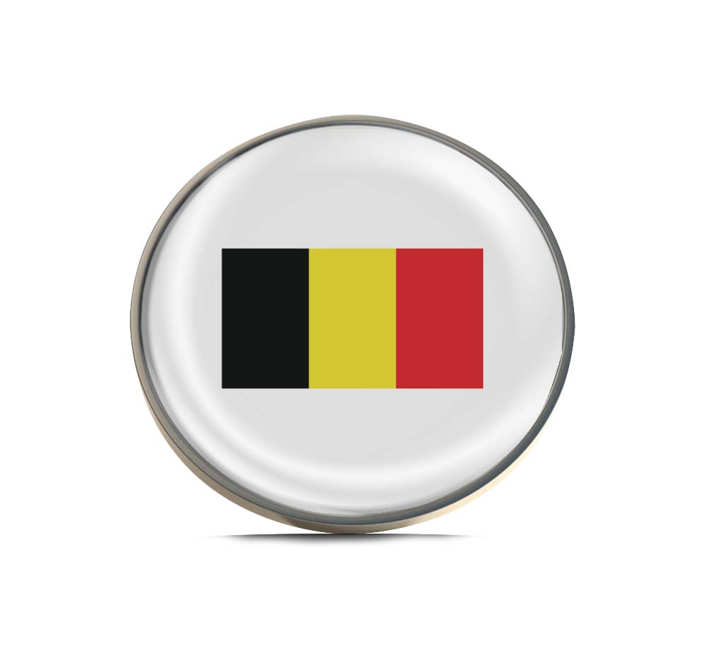 Flag of Belgium Limited Edition Lapel Pin Exclusive Metal Brooch Badge Accessories For Backpack, Clothes, Hats | Cute Gifts and Collectibles