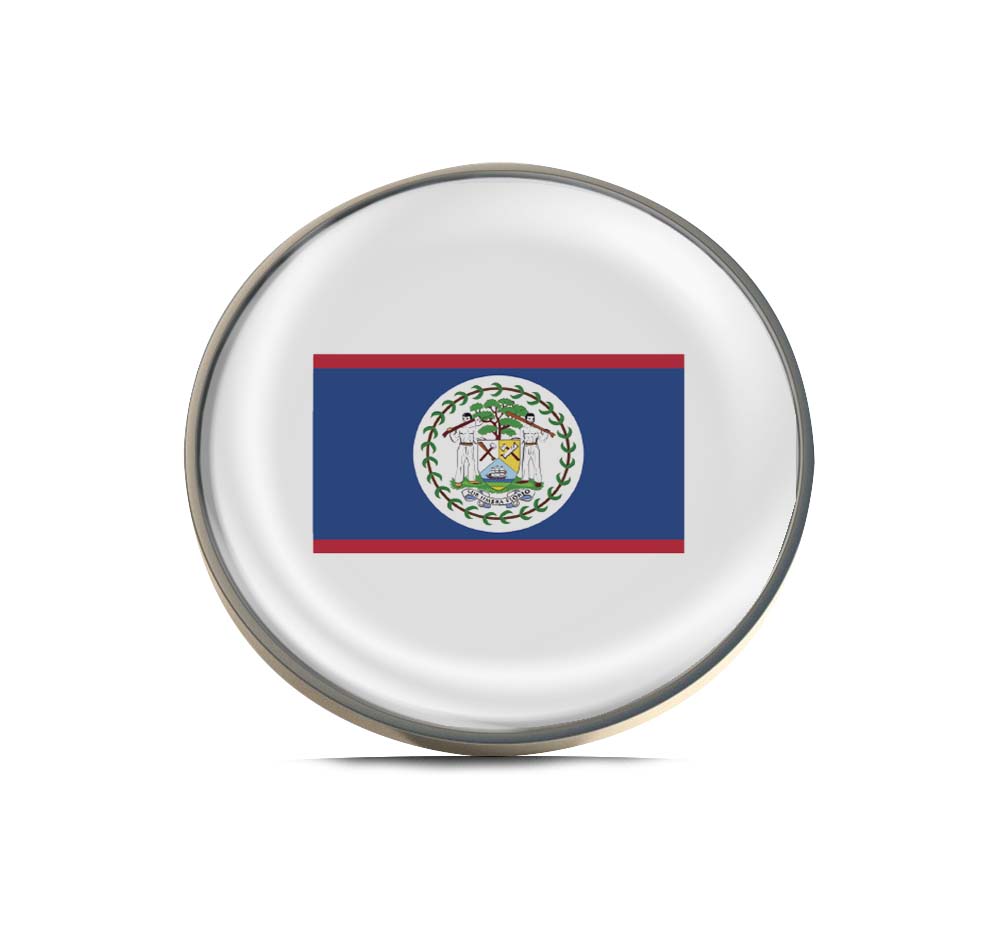 Flag of Belize Limited Edition Lapel Pin Exclusive Metal Brooch Badge Accessories For Backpack, Clothes, Hats | Cute Gifts and Collectibles