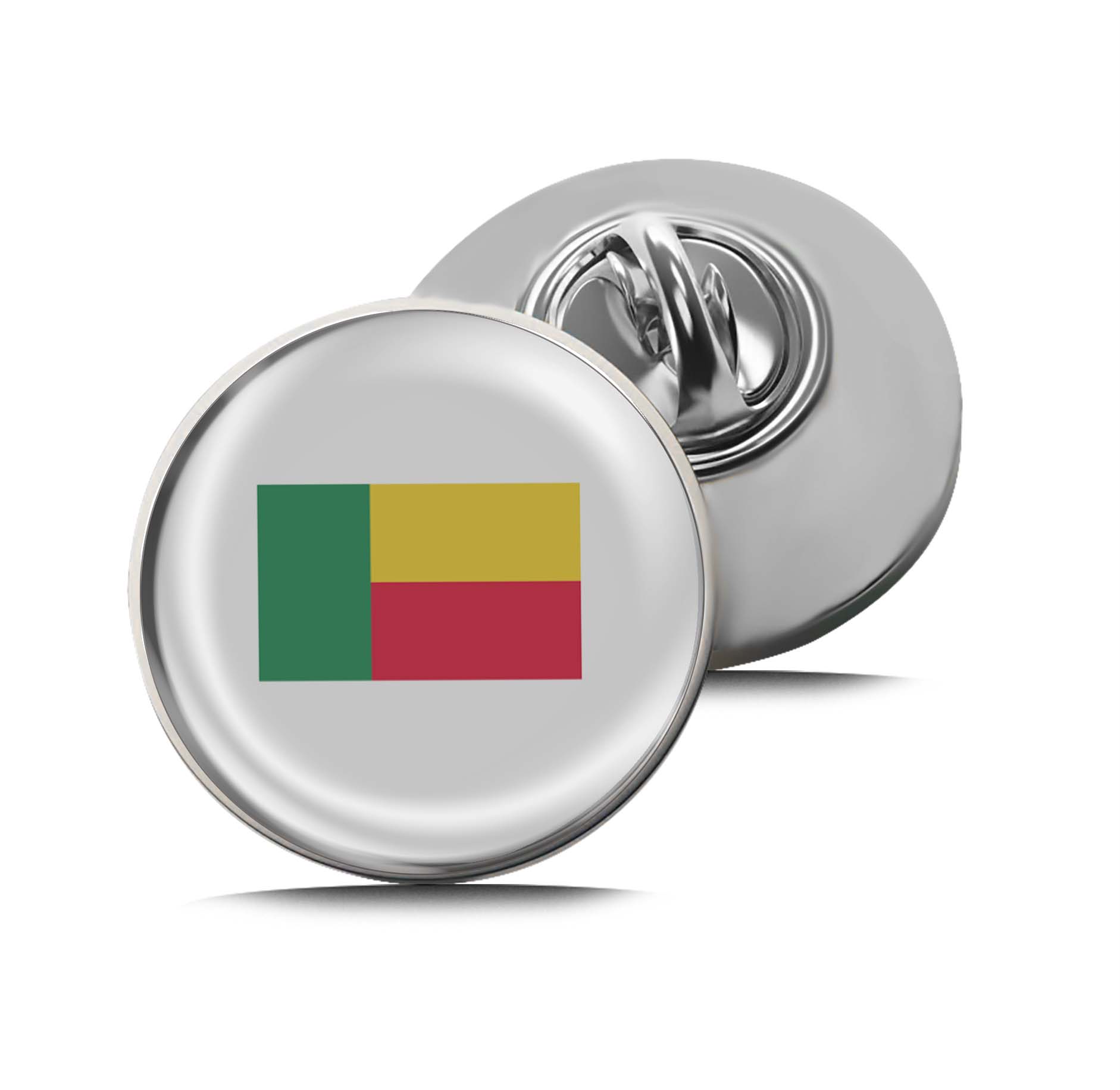 Flag of Benin Limited Edition Lapel Pin Exclusive Metal Brooch Badge Accessories For Backpack, Clothes, Hats | Cute Gifts and Collectibles