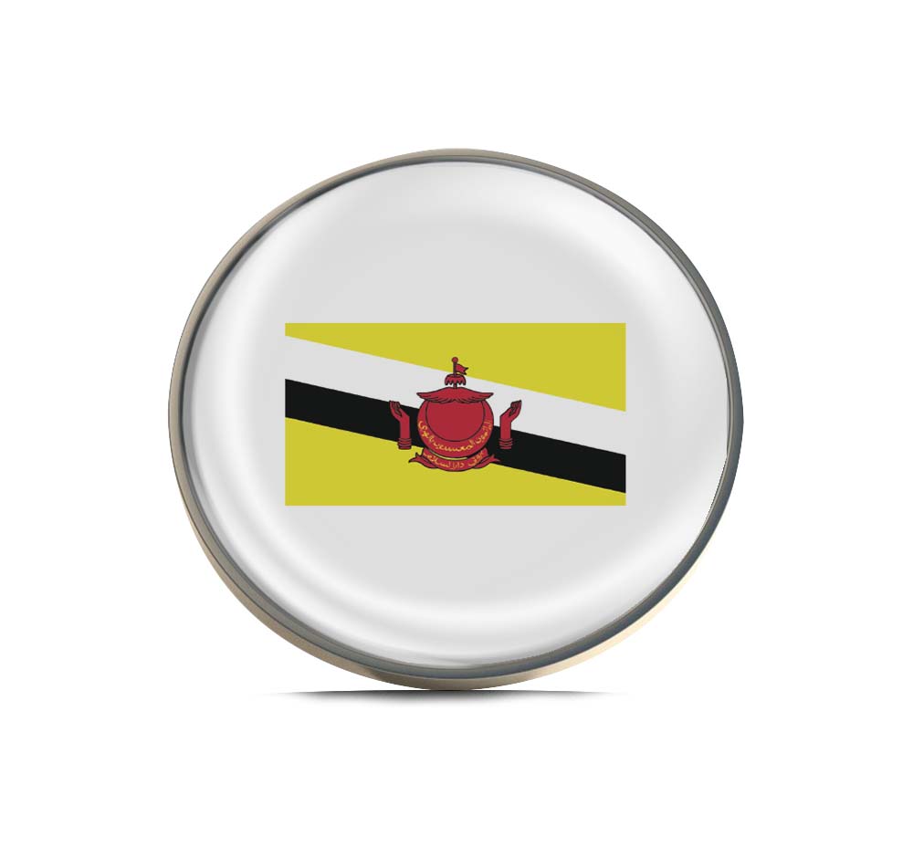 Flag of Brunei Limited Edition Lapel Pin Exclusive Metal Brooch Badge Accessories For Backpack, Clothes, Hats | Cute Gifts and Collectibles