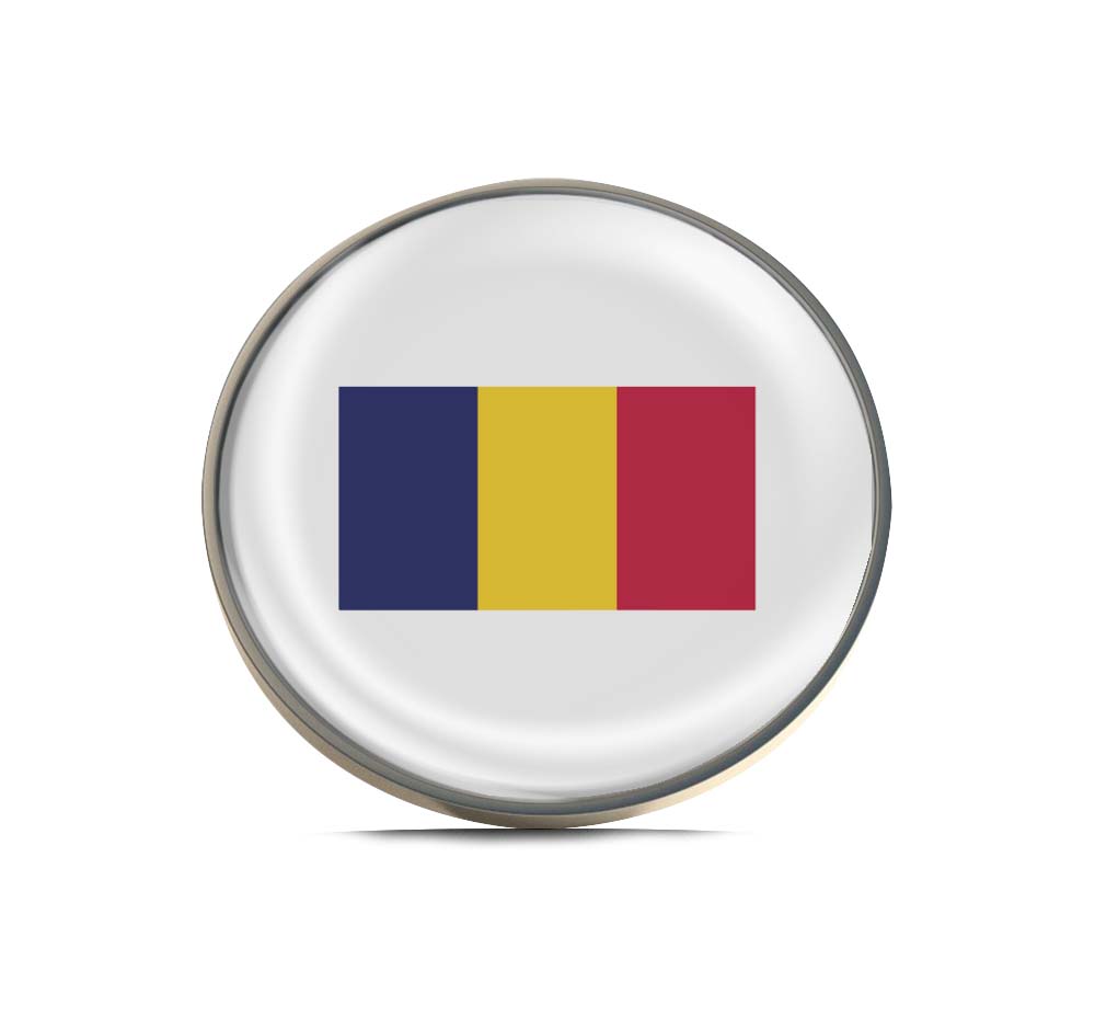 Flag of Romania Limited Edition Lapel Pin Exclusive Metal Brooch Badge Accessories For Backpack, Clothes, Hats | Cute Gifts and Collectibles