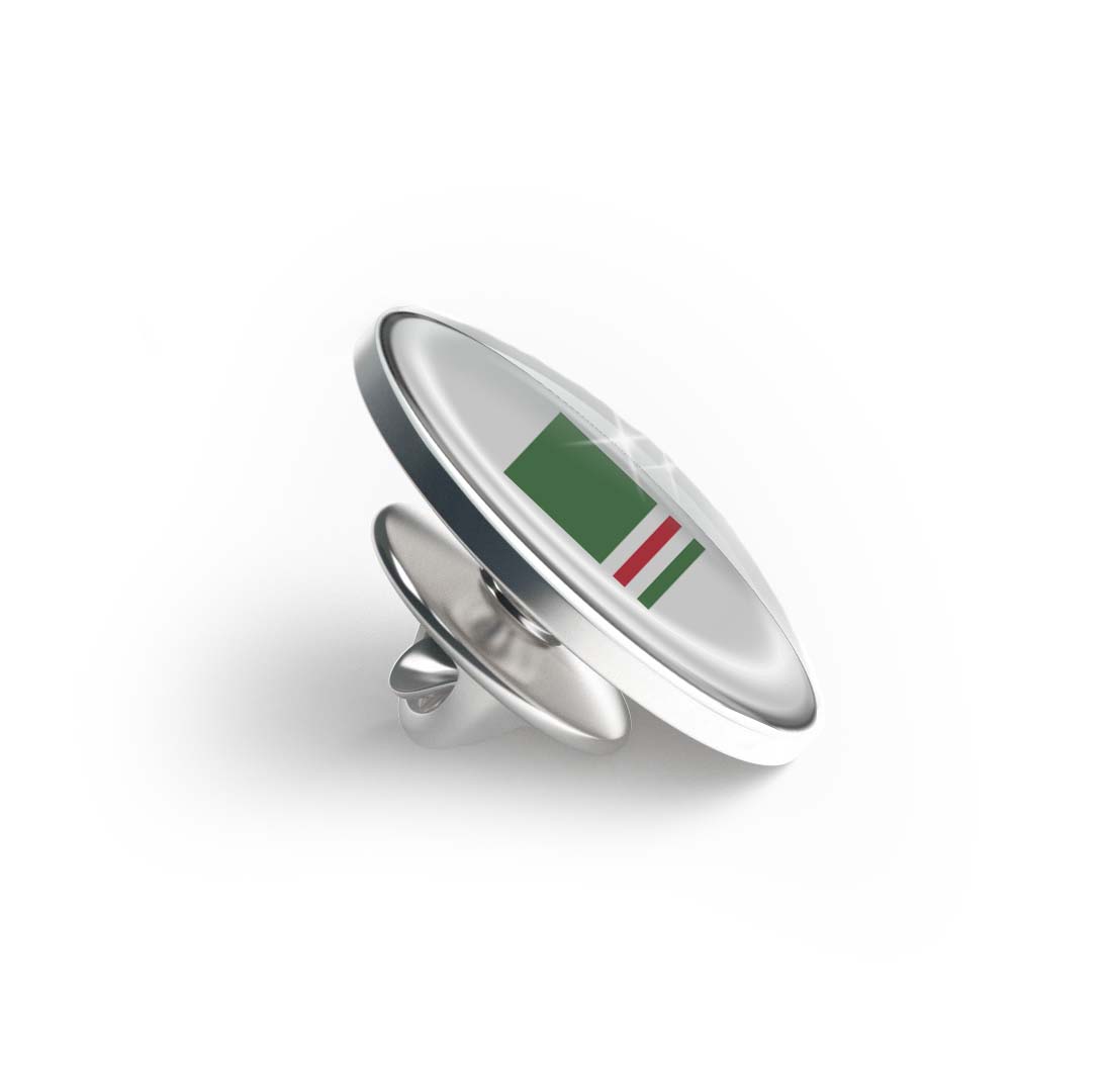 Flag of Chechnya Limited Edition Lapel Pin Exclusive Metal Brooch Badge Accessories For Backpack, Clothes, Hats | Cute Gifts and Collectibles