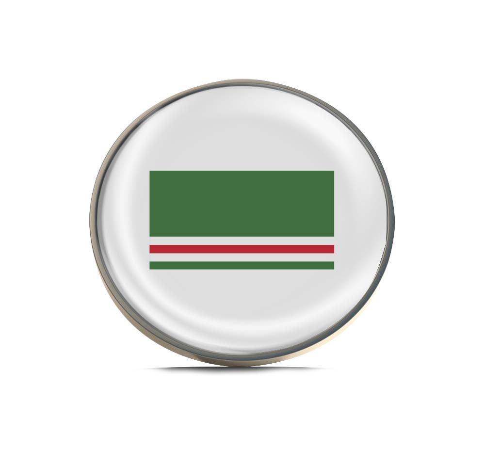 Flag of Chechnya Limited Edition Lapel Pin Exclusive Metal Brooch Badge Accessories For Backpack, Clothes, Hats | Cute Gifts and Collectibles