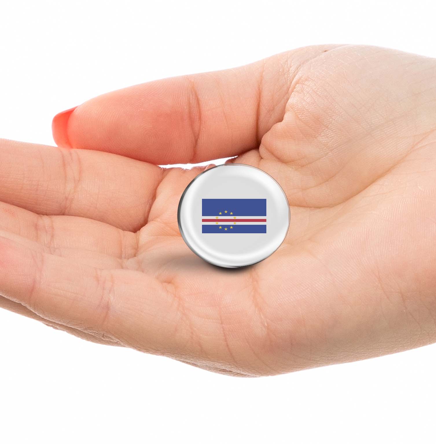 Flag of Cape Verde Limited Edition Lapel Pin Exclusive Metal Brooch Badge Accessories For Backpack, Clothes, Hats | Cute Gifts and Collectibles