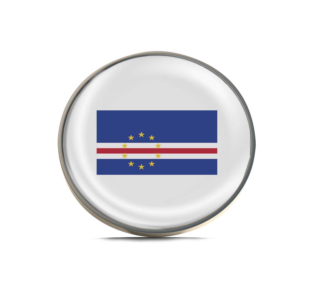 Flag of Cape Verde Limited Edition Lapel Pin Exclusive Metal Brooch Badge Accessories For Backpack, Clothes, Hats | Cute Gifts and Collectibles