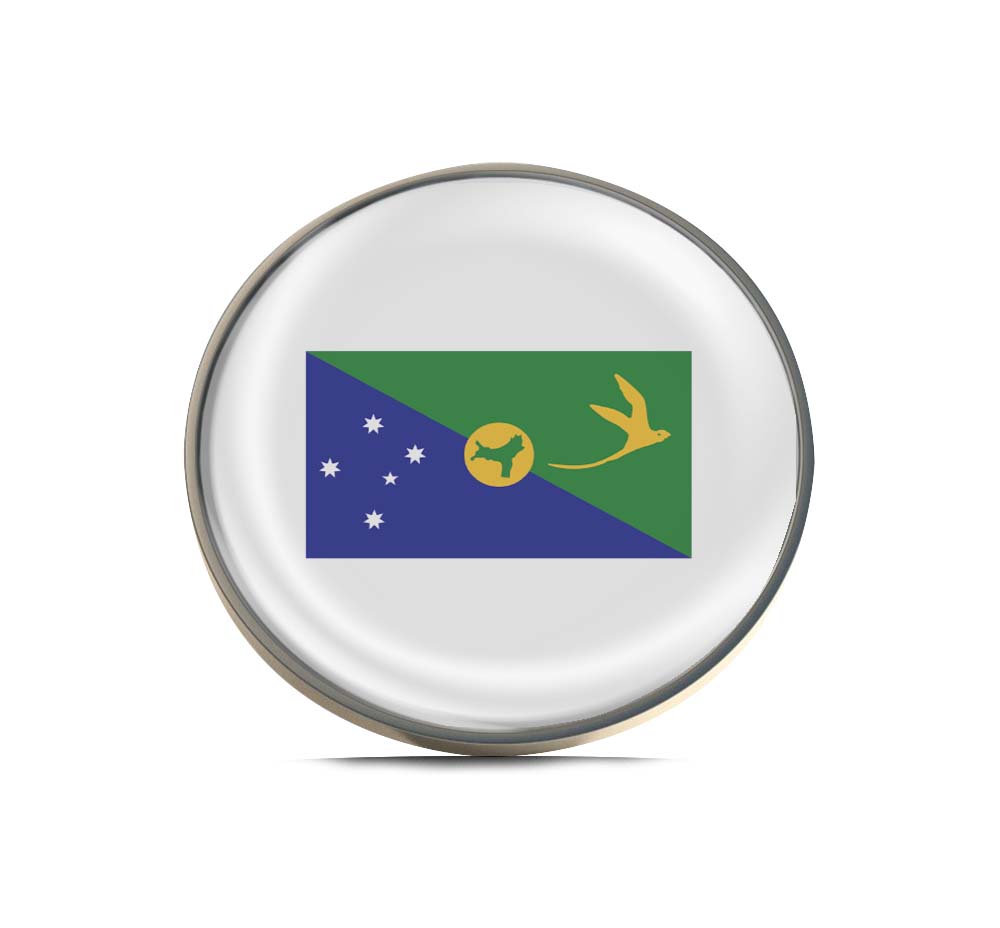 Flag of Christmas Island Limited Edition Lapel Pin Exclusive Metal Brooch Badge Accessories For Backpack, Clothes, Hats | Cute Gifts and Collectibles