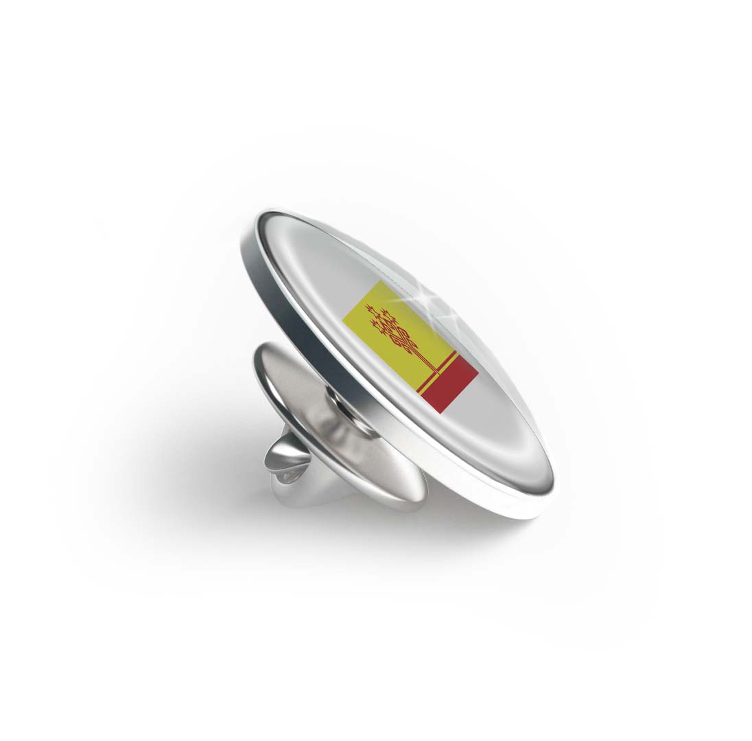 Flag of Chuvashia Limited Edition Lapel Pin Exclusive Metal Brooch Badge Accessories For Backpack, Clothes, Hats | Cute Gifts and Collectibles