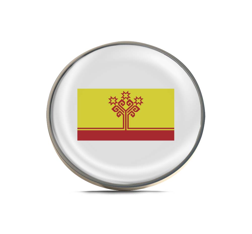 Flag of Chuvashia Limited Edition Lapel Pin Exclusive Metal Brooch Badge Accessories For Backpack, Clothes, Hats | Cute Gifts and Collectibles