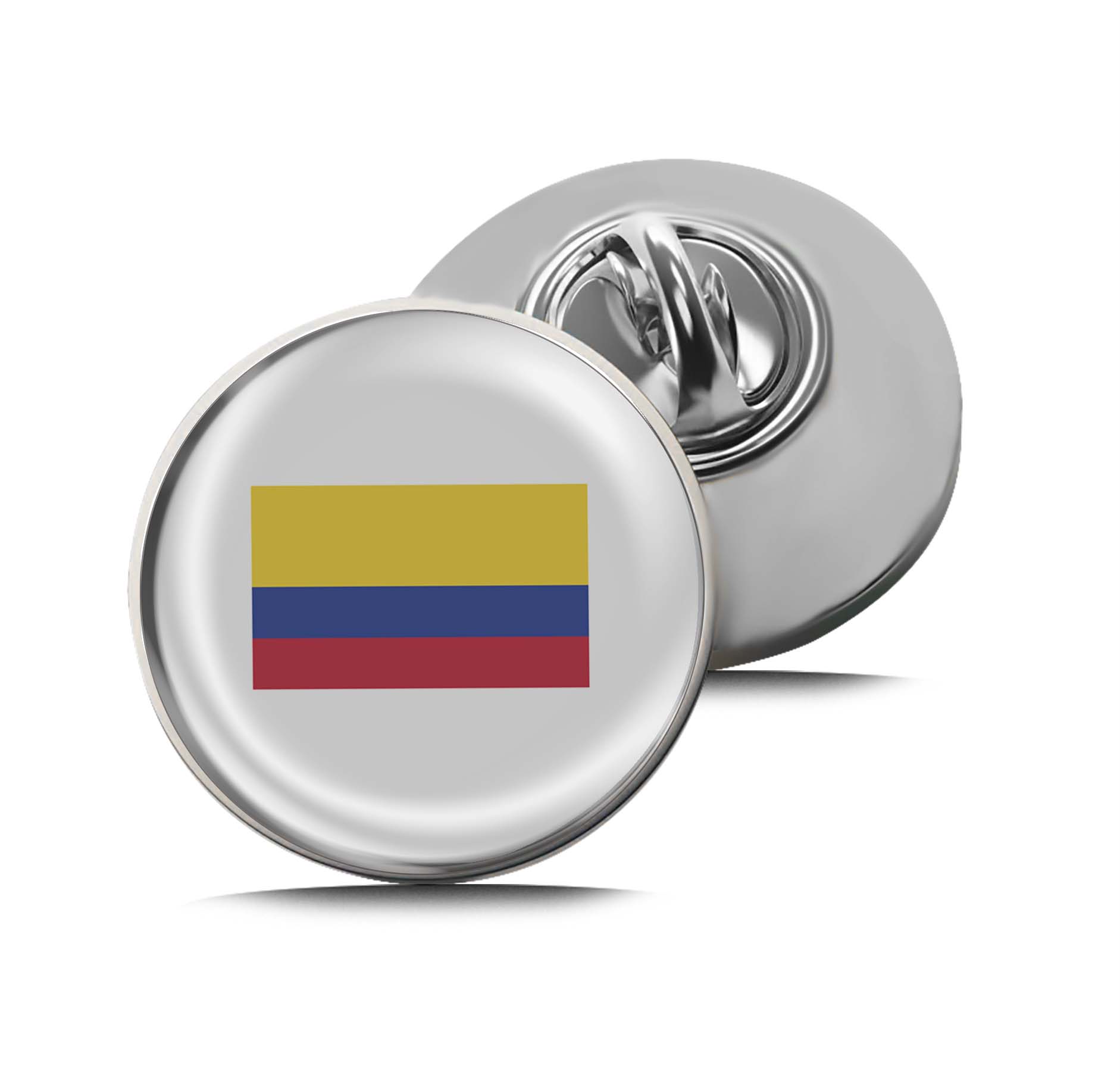 Flag of Colombia Limited Edition Lapel Pin Exclusive Metal Brooch Badge Accessories For Backpack, Clothes, Hats | Cute Gifts and Collectibles