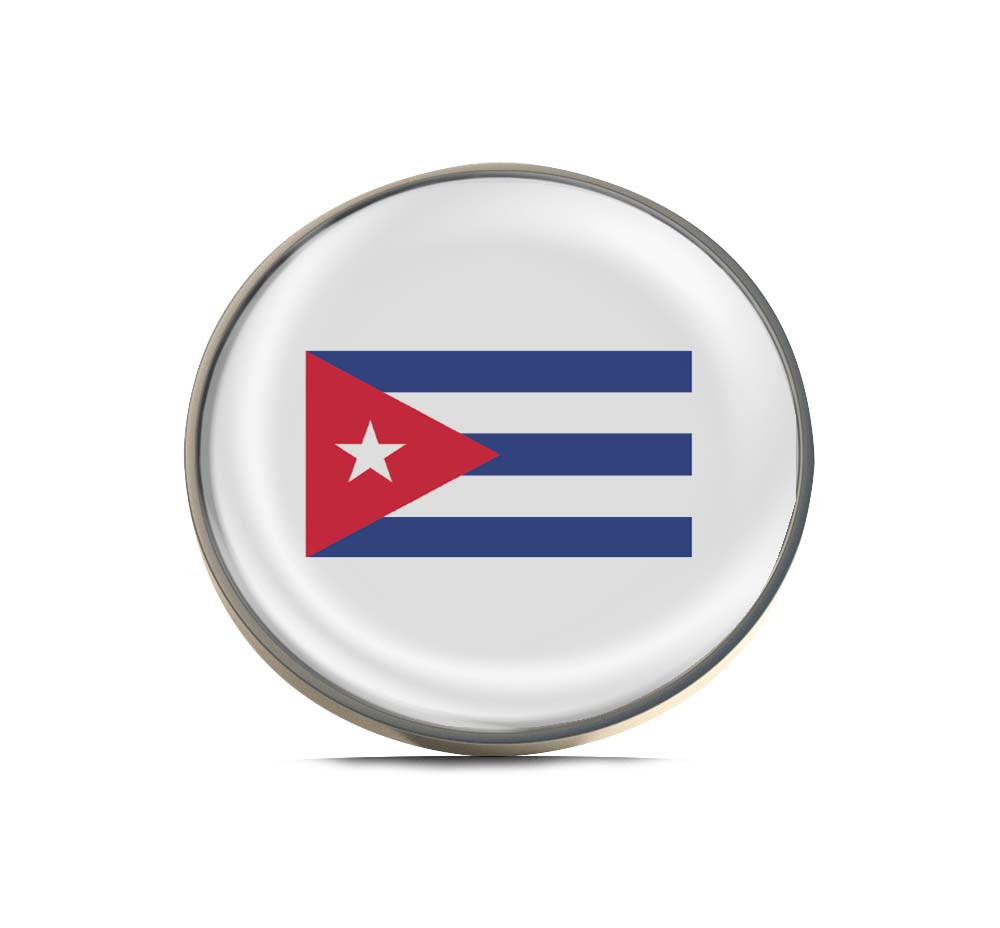 Flag of Cuba Limited Edition Lapel Pin Exclusive Metal Brooch Badge Accessories For Backpack, Clothes, Hats | Cute Gifts and Collectibles