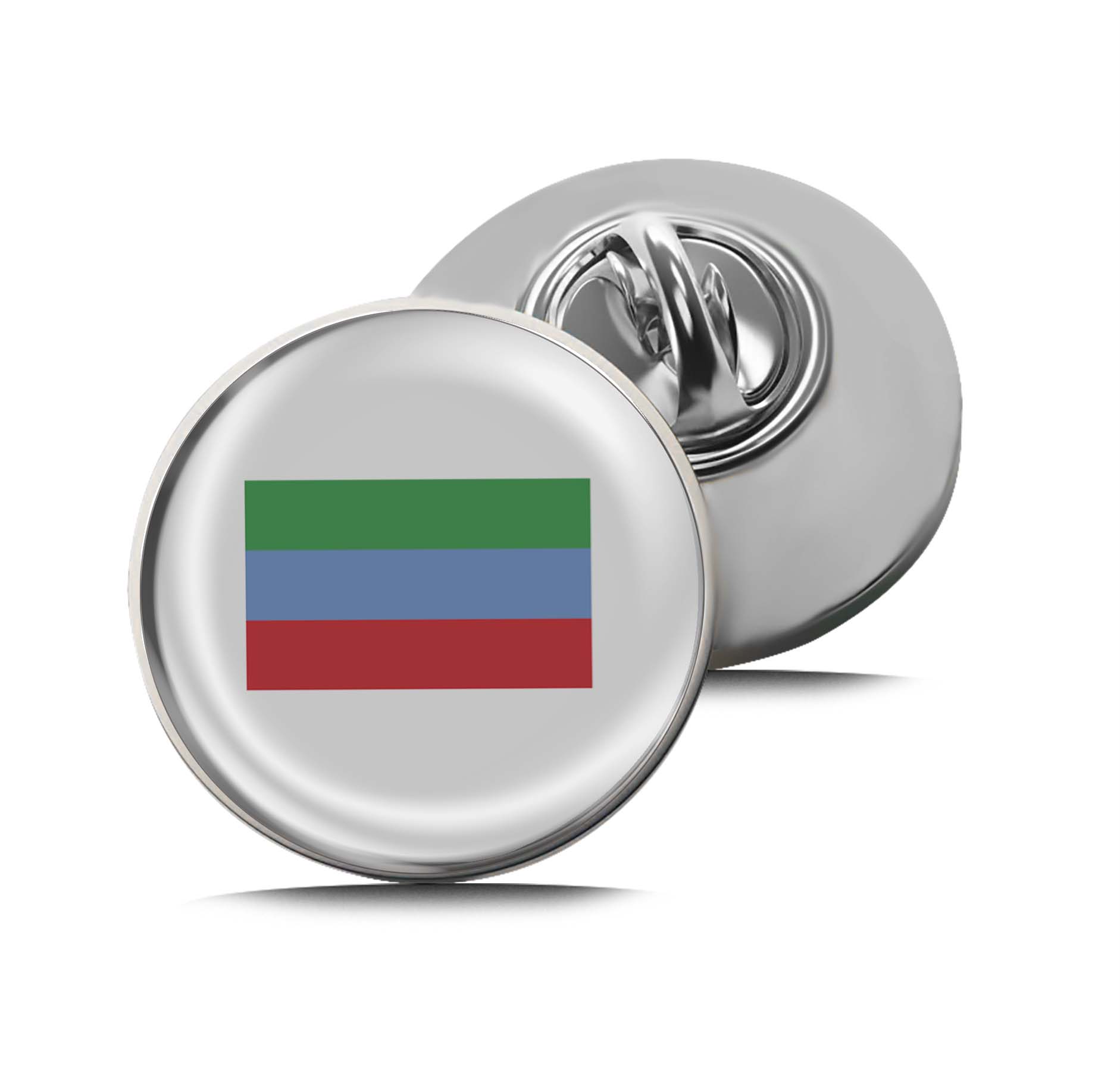 Flag of Dagestan Limited Edition Lapel Pin Exclusive Metal Brooch Badge Accessories For Backpack, Clothes, Hats | Cute Gifts and Collectibles