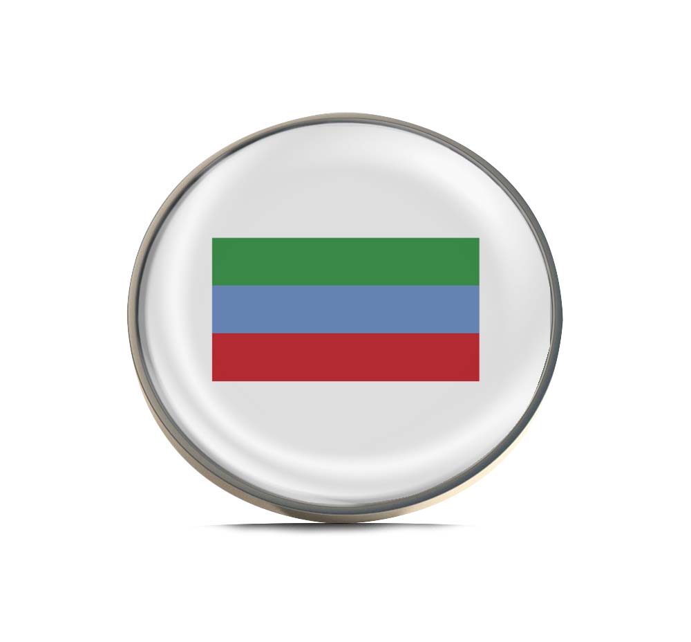 Flag of Dagestan Limited Edition Lapel Pin Exclusive Metal Brooch Badge Accessories For Backpack, Clothes, Hats | Cute Gifts and Collectibles