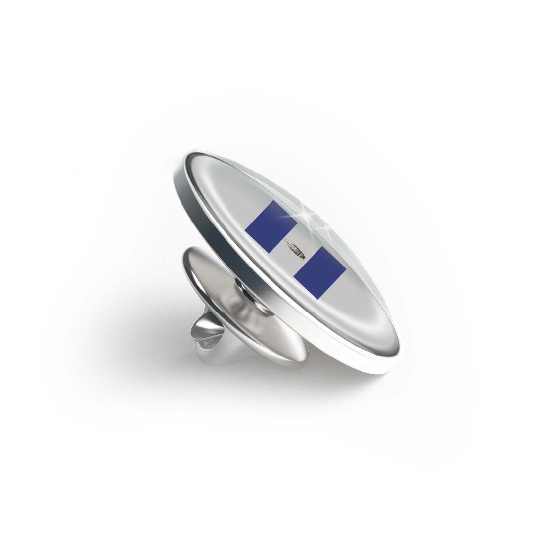 Flag of El Salvador Limited Edition Lapel Pin Exclusive Metal Brooch Badge Accessories For Backpack, Clothes, Hats | Cute Gifts and Collectibles