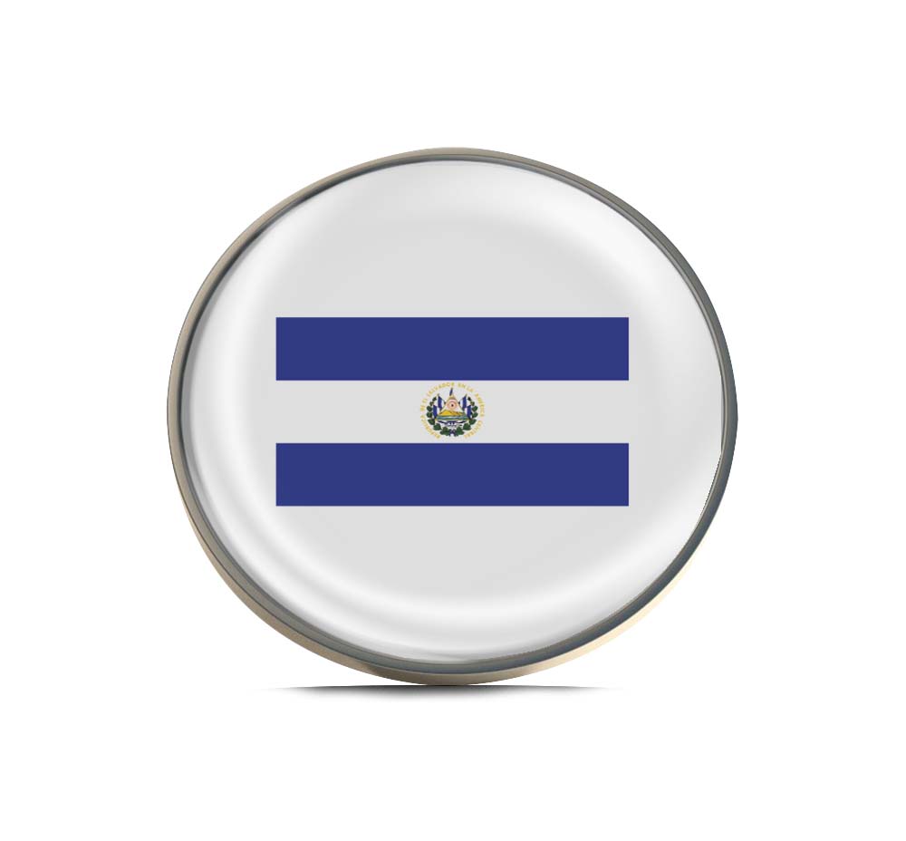 Flag of El Salvador Limited Edition Lapel Pin Exclusive Metal Brooch Badge Accessories For Backpack, Clothes, Hats | Cute Gifts and Collectibles