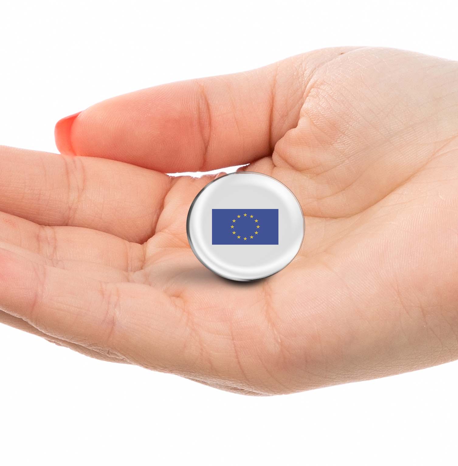 Flag of European Union Limited Edition Lapel Pin Exclusive Metal Brooch Badge Accessories For Backpack, Clothes, Hats | Cute Gifts and Collectibles