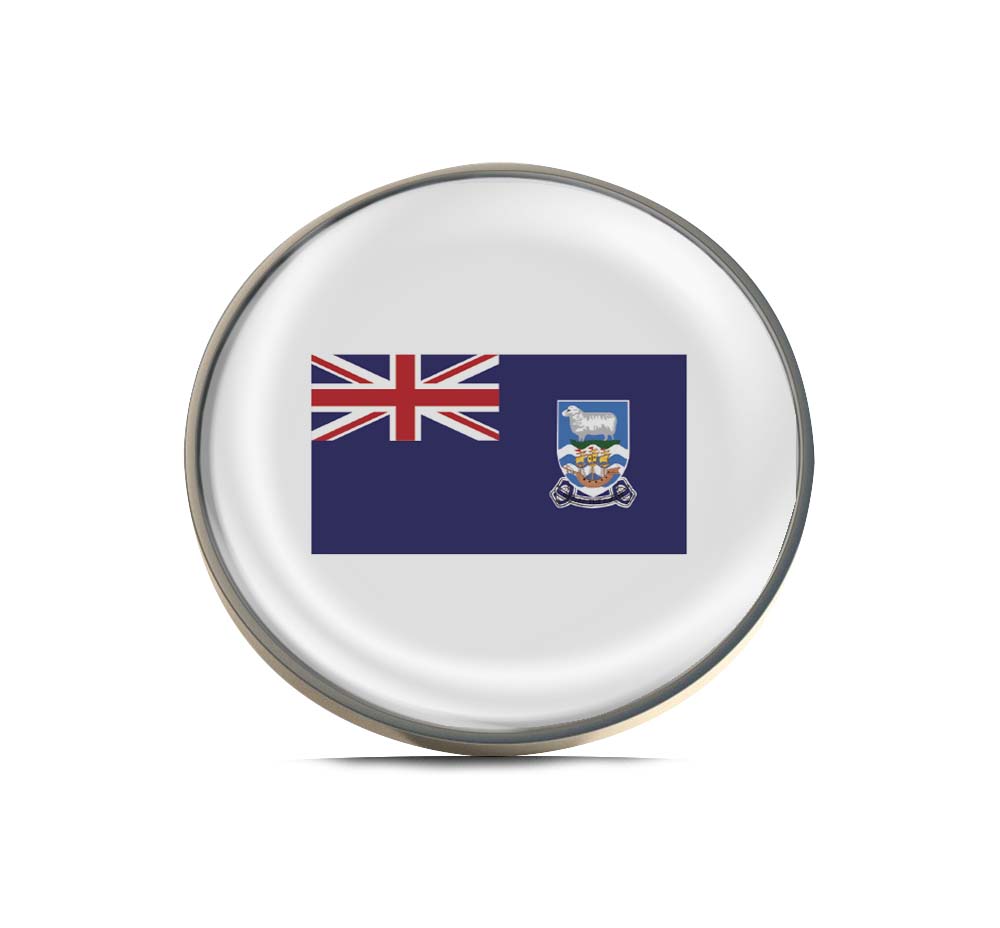 Flag of the Falkland Islands Limited Edition Lapel Pin Exclusive Metal Brooch Badge Accessories For Backpack, Clothes, Hats | Cute Gifts and Collectibles