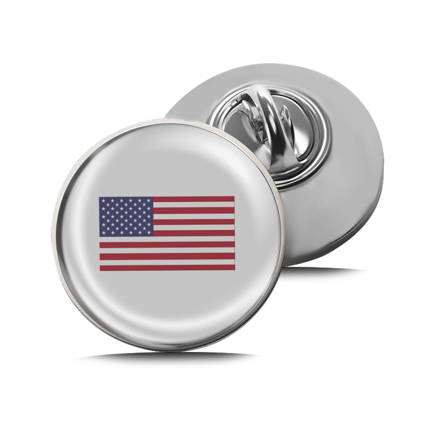 Flag of the United States Limited Edition Lapel Pin Exclusive Metal Brooch Badge Accessories For Backpack, Clothes, Hats | Cute Gifts and Collectibles