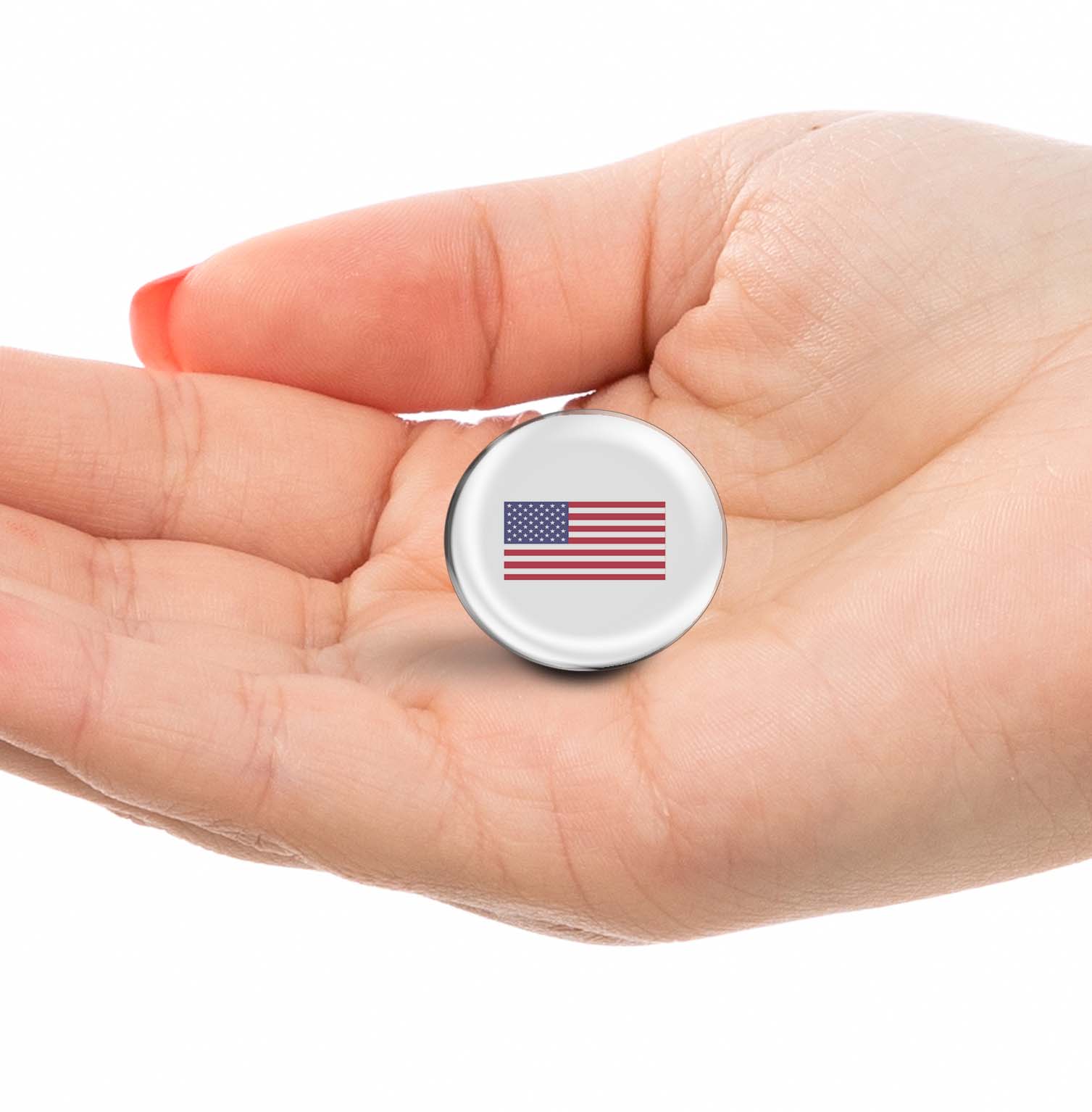 Flag of the United States Limited Edition Lapel Pin Exclusive Metal Brooch Badge Accessories For Backpack, Clothes, Hats | Cute Gifts and Collectibles